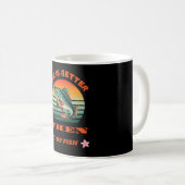 MODERNES DESIGN FÜR FISCHER KAFFEETASSE (VorderseiteRechts)