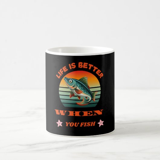 MODERNES DESIGN FÜR FISCHER KAFFEETASSE (Mittel)