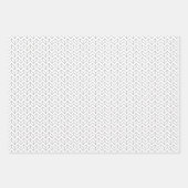 Modernes Design für geometrische Linien Geschenkpapier Set (Vorderseite)