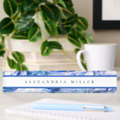 Modernes Design für künstlerische Wave | Einfaches Namensplakette