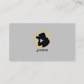 Modernes Design für Minimalistische Visitenkarten Visitenkarte (Rückseite)