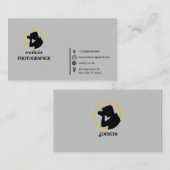 Modernes Design für Minimalistische Visitenkarten Visitenkarte (Vorne/Hinten)