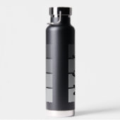 Modernes Design für Skriptnamen - Schwarz Minimali Trinkflasche (Rechts)
