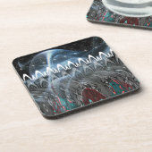 Modernes Design für Tribal Edgy. Untersetzer (Linke Seite)