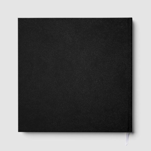 Modernes Design Gästebuch (Rückseite)