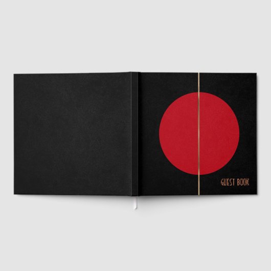 Modernes Design Gästebuch (Voll)