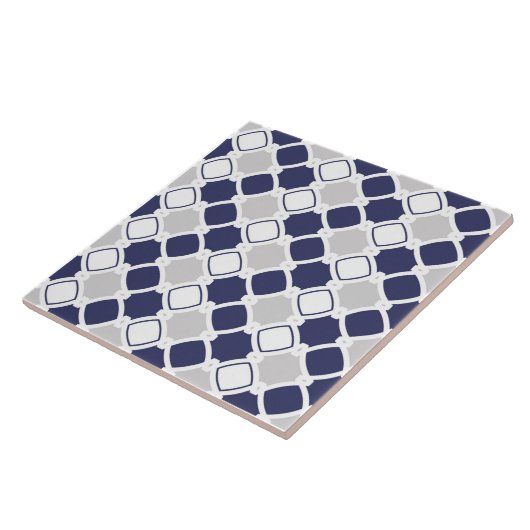 Modernes Design, geometrische Muster, Quadrate Fliese (Seite)