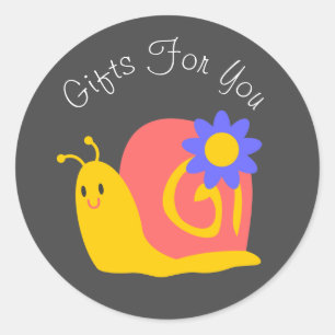 Modernes Design Geschenk Business-Branding Runder Aufkleber