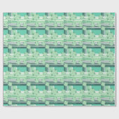 Modernes Design Geschenkpapier (Flach)