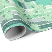 Modernes Design Geschenkpapier (Rolleneckpunkt)