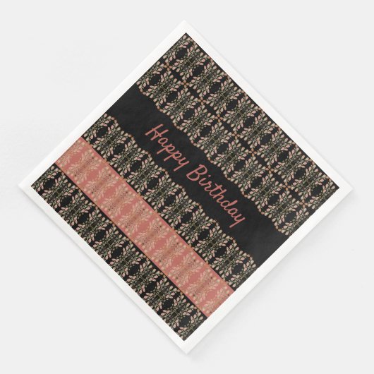 Modernes Design gestylt Serviette (Ecke)