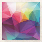 Modernes Design Glasuntersetzer (Vorderseite)