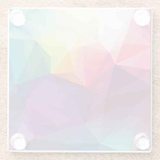 Modernes Design Glasuntersetzer (Rückseite)