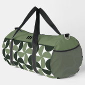 Modernes Design-Grüne Muster Duffle Bag (Rechte Ecke)