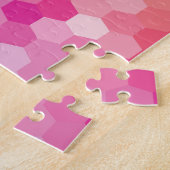 Modernes Design-Hexagon-Muster Puzzle (Seite)