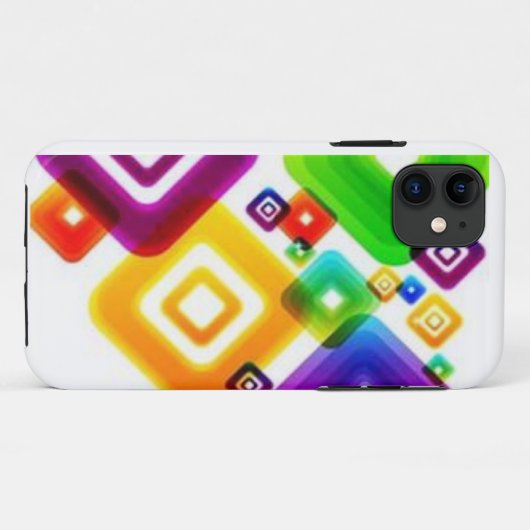 Modernes Design iPhone Case (Rückseite (Horizontal))