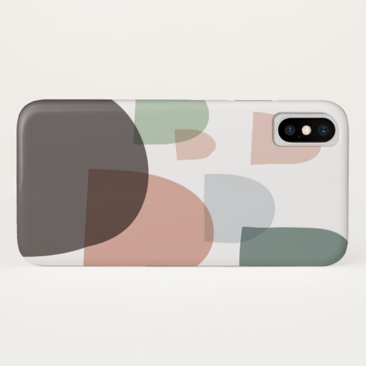 Modernes Design iPhone X Case im Mittelalter (Rückseite (Horizontal))