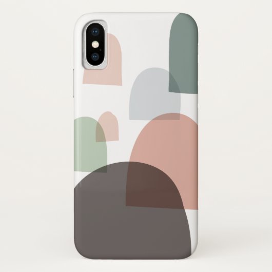 Modernes Design iPhone X Case im Mittelalter (Rückseite)