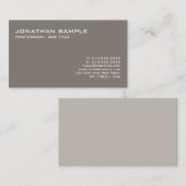 Modernes Design Kreativ Einfach Schlicht Trendy Visitenkarte (Vorne/Hinten)