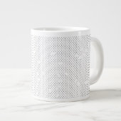 Modernes Design mit einer eleganten Kombination au Jumbo-Tasse (Vorderseite Rechts)