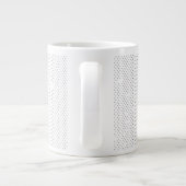 Modernes Design mit einer eleganten Kombination au Jumbo-Tasse (Rückseite)