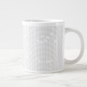 Modernes Design mit einer eleganten Kombination au Jumbo-Tasse (Rechts)