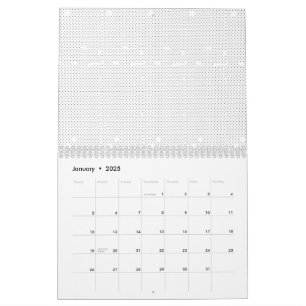 Modernes Design mit einer eleganten Kombination au Kalender