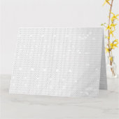 Modernes Design mit einer eleganten Kombination au Karte (Gelbe Blume)