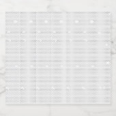 Modernes Design mit einer eleganten Kombination au Schaumweinetikett (Einzelnes Label)