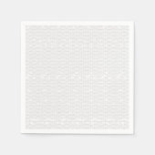 Modernes Design mit einer eleganten Kombination au Serviette (Vorderseite)