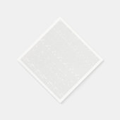 Modernes Design mit einer eleganten Kombination au Serviette (Ecke)