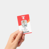 Modernes Design mit EMT Barcode Integration Ausweis (Handheld)