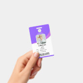 Modernes Design mit EMT Barcode Integration Ausweis (Handheld)