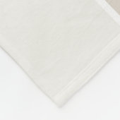 Modernes Design mit harmonischen Farben Fleecedecke (Ecke)