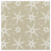Modernes Design mit Snowflake Stoff (Nahaufnahme)
