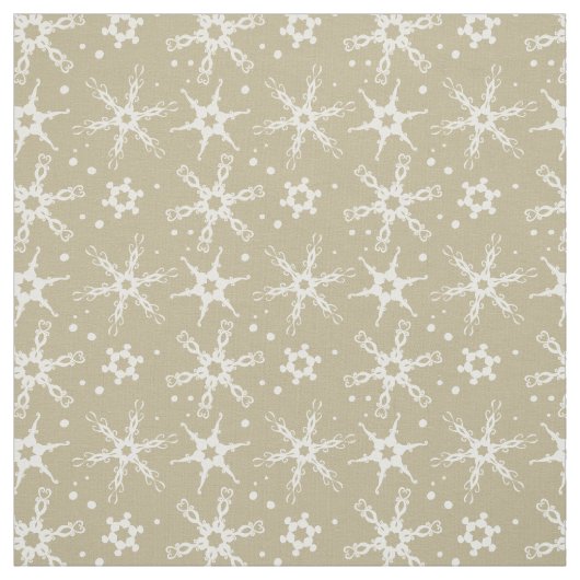Modernes Design mit Snowflake Stoff (Muster)