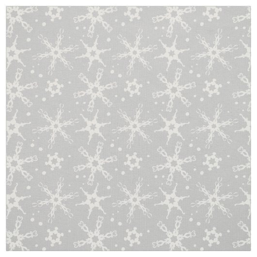 Modernes Design mit Snowflake Stoff (Muster)