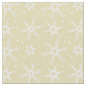 Modernes Design mit Snowflake Stoff (Nahaufnahme)