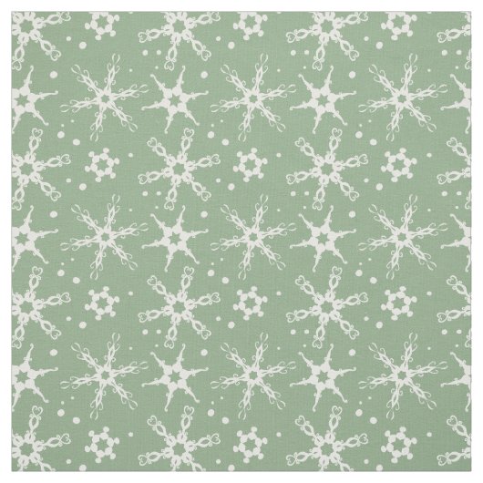 Modernes Design mit Snowflake Stoff (Muster)