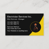 Modernes Design moderner Visitenkarten Visitenkarte (Vorderseite)