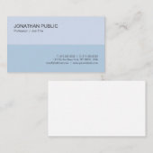 Modernes Design Modernes Design Schlicht Visitenkarte (Vorne/Hinten)