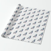 Modernes Design-Muster für Pigeon Geschenkpapier (Ungerollt)
