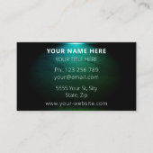 Modernes Design Personalisiert Ihre Visitenkarte (Vorderseite)