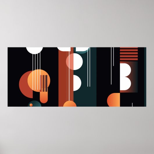 Modernes Design Poster (Vorne)