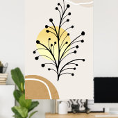 Modernes Design Poster (Heimbüro)