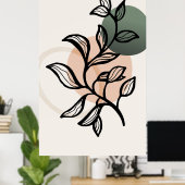 Modernes Design Poster (Heimbüro)