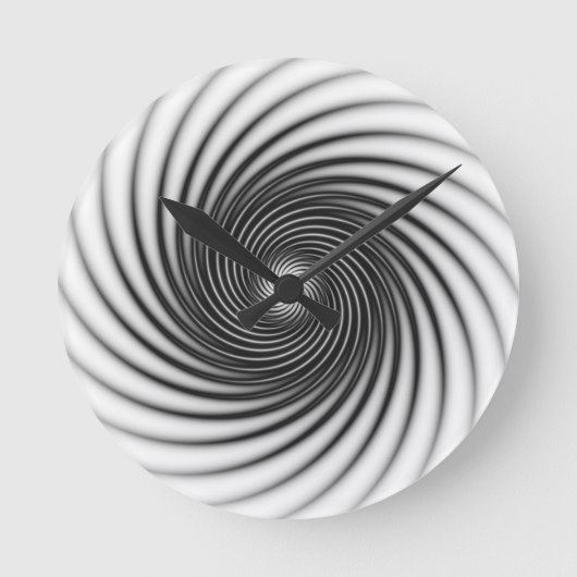 Modernes Design Runde Wanduhr (Vorderseite)