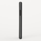 Modernes Design Schwarz-weiß Case-Mate iPhone Hülle (Hinten/Rechts)