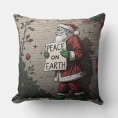 Modernes Design Street Art Kissen (Vorderseite)