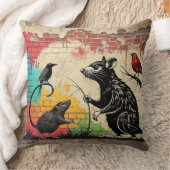 Modernes Design Street Art Kissen (Decke)